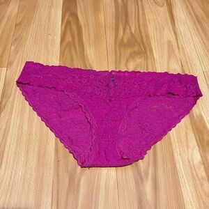 Aerie Fuchsia Lace Panties
